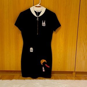Zara dress with zip
